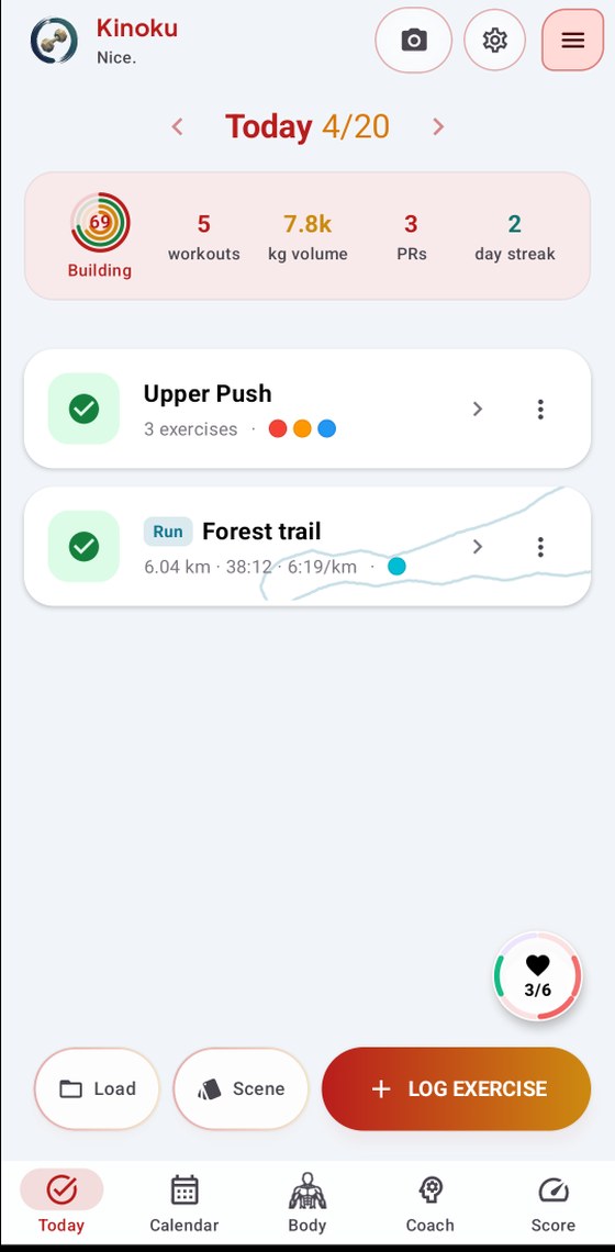 Strength & Steel theme, light mode