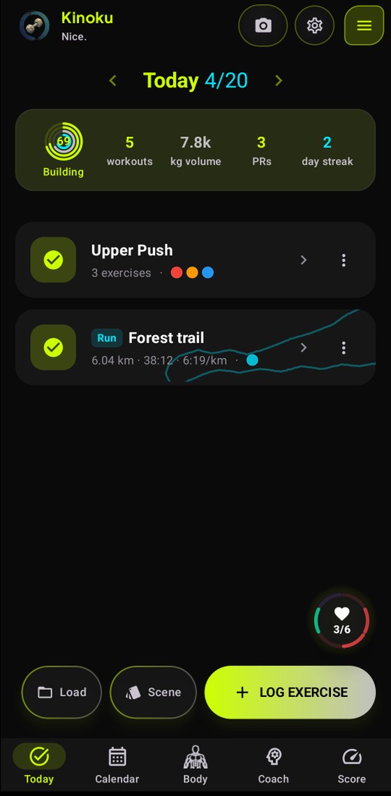 Neon Surge theme, light mode